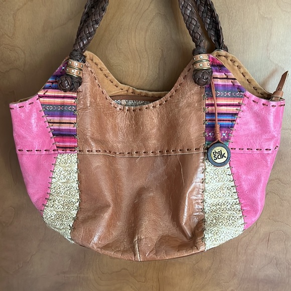 The Sak - Roma shopper straw canvas artist purse - Picture 4 of 5